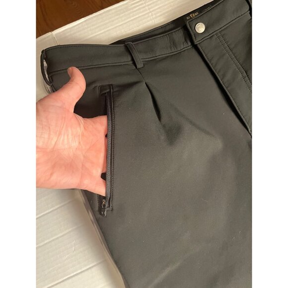 Noble Outfitters mens Equestrian Breeches 38R Black Grip Patches Horse Riding - Picture 9 of 15